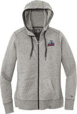 Hartford Jr. Wolfpack New Era Ladies French Terry Full-Zip Hoodie