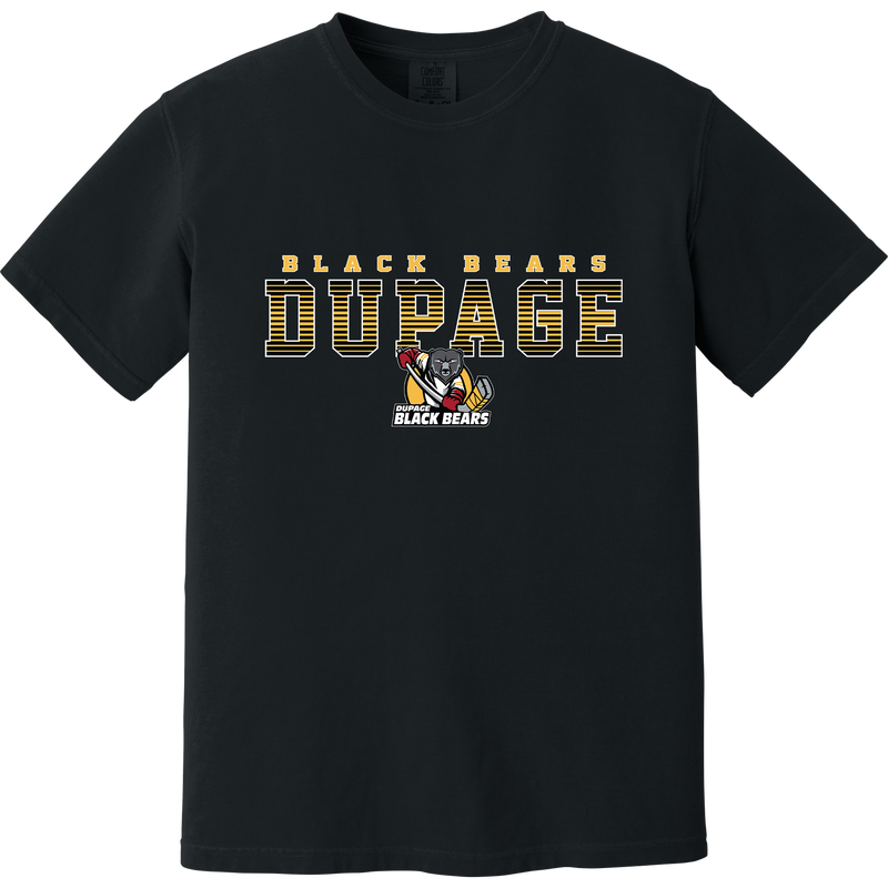 Dupage Black Bears Heavyweight Ring Spun Tee