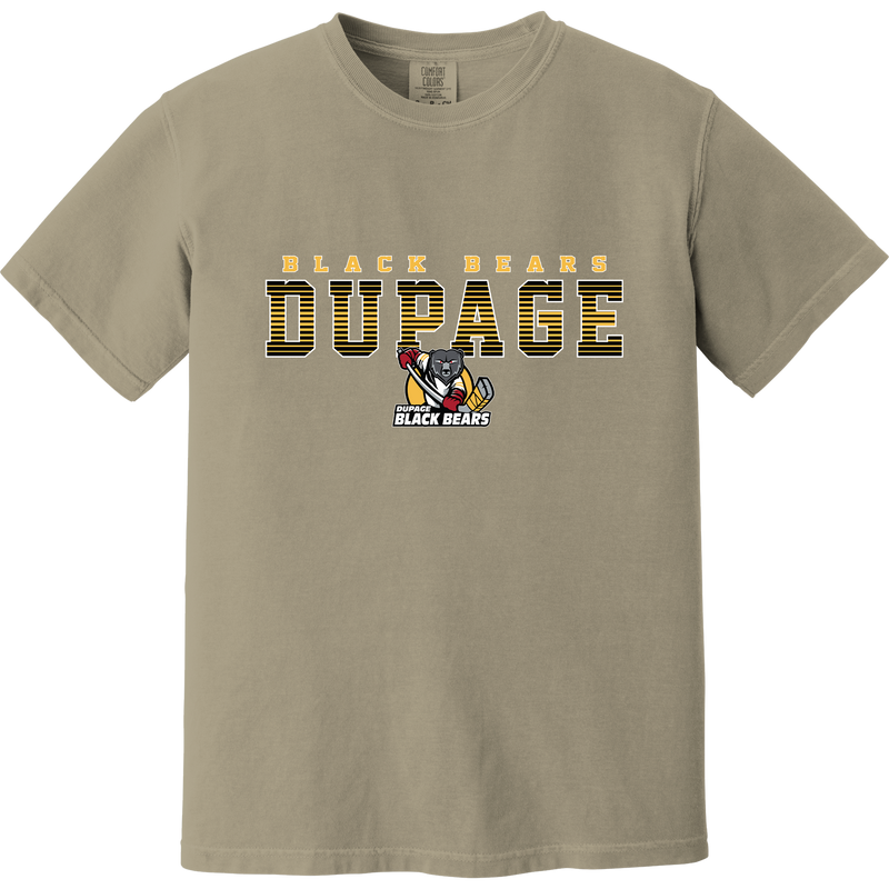 Dupage Black Bears Heavyweight Ring Spun Tee