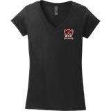 CT Oil Kings MFR Softstyle Ladies Fit V-Neck T-Shirt