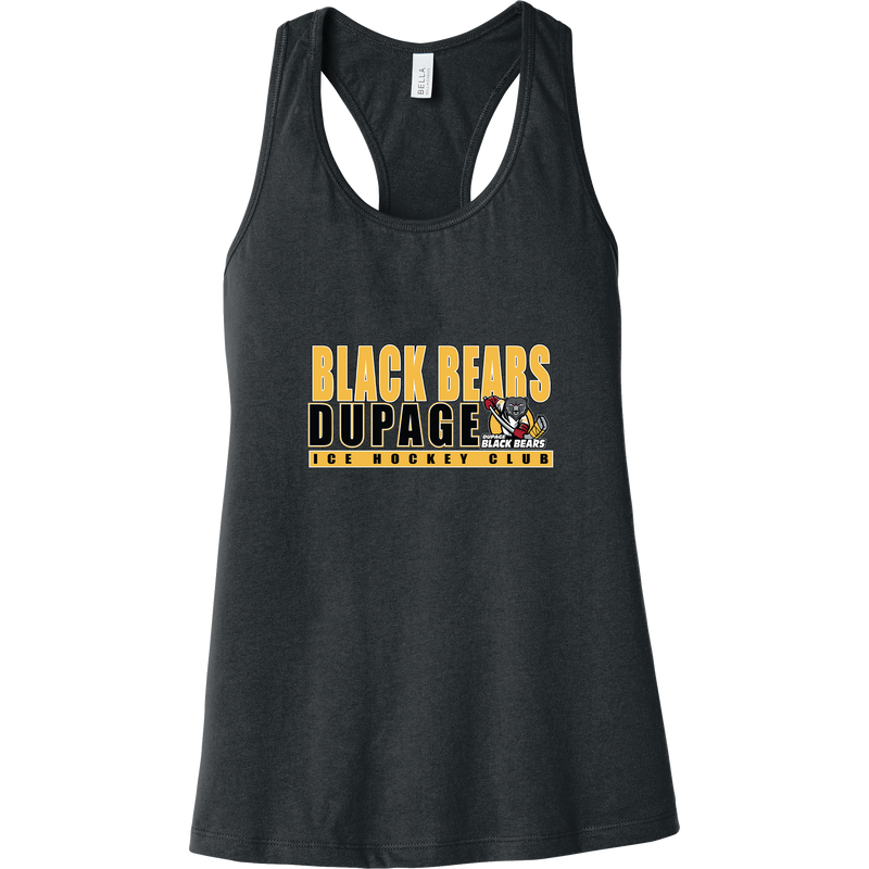 Dupage Black Bears Womens Jersey Racerback Tank