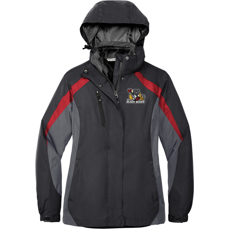 Dupage Black Bears Ladies Colorblock 3-in-1 Jacket