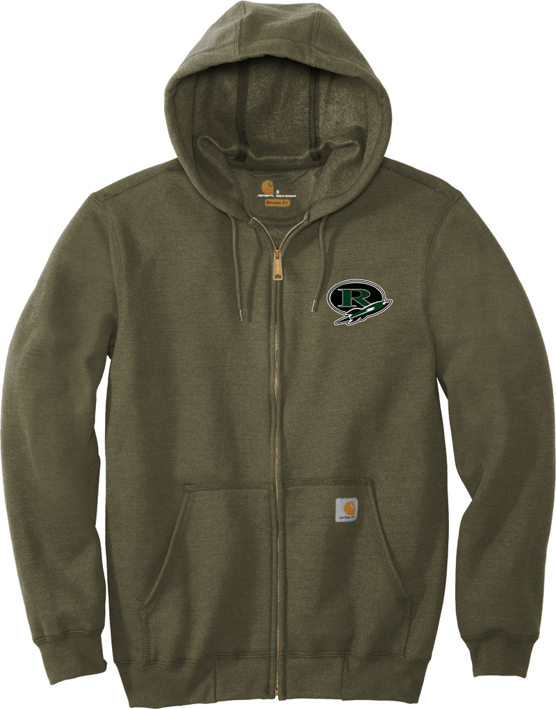 FRC Raritan Rockets Carhartt Midweight Hooded Zip-Front Sweatshirt