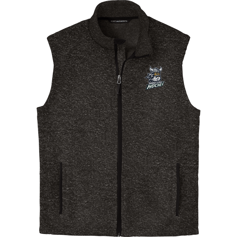 Hard Edge Hockey Sweater Fleece Vest