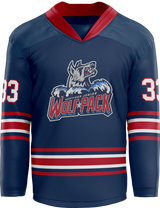 Hartford Jr. Wolfpack Girls Adult Hybrid Player Jersey