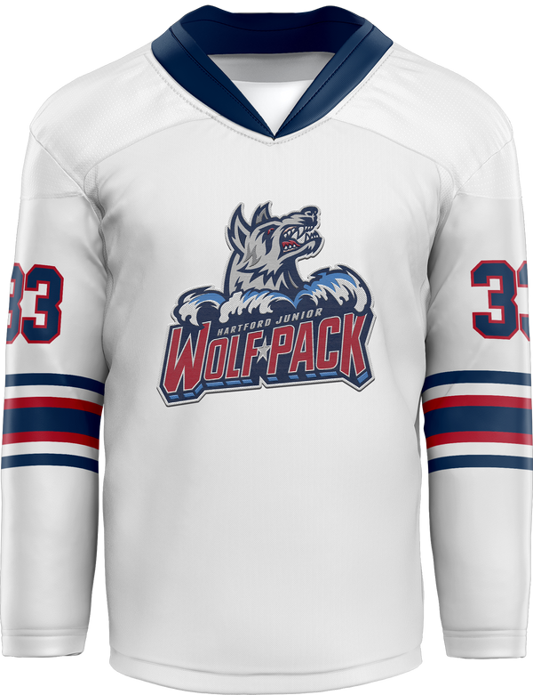 Hartford Jr. Wolfpack Girls Adult Hybrid Player Jersey