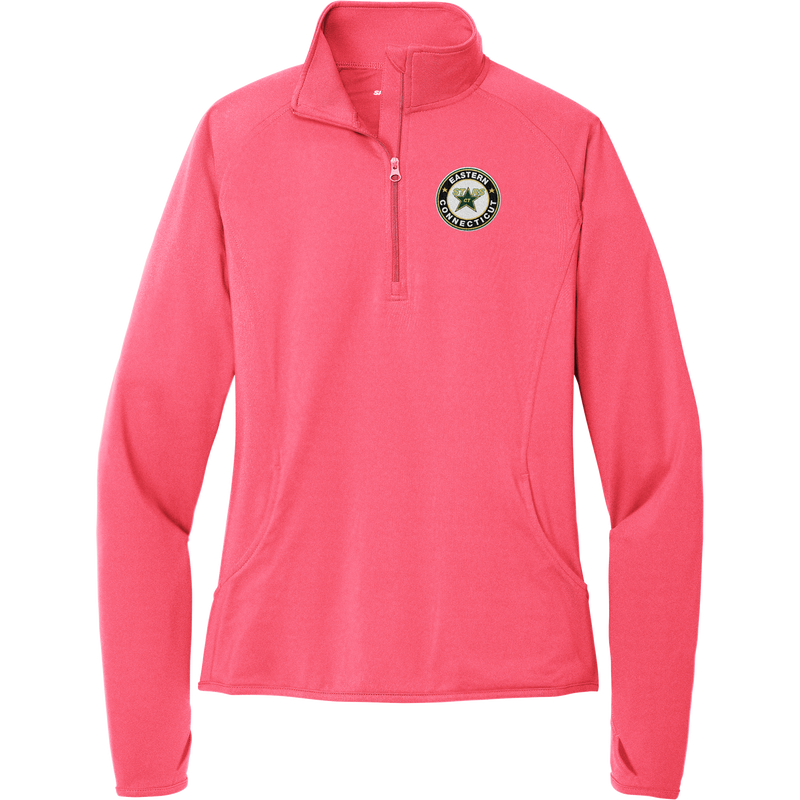 CT ECHO Stars Ladies Sport-Wick Stretch 1/4-Zip Pullover