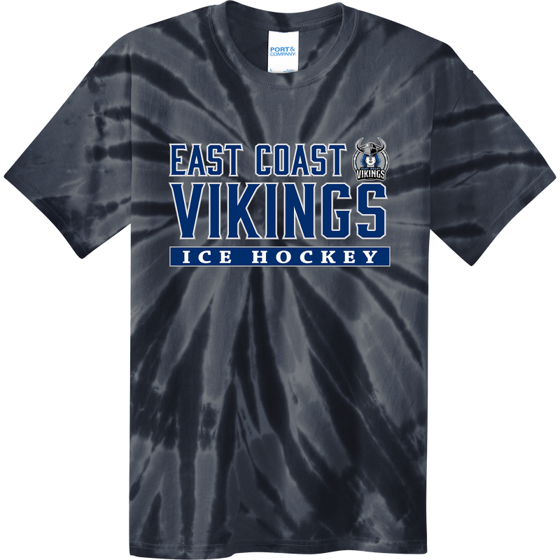 East Coast Vikings (Ladies) Youth Tie-Dye Tee