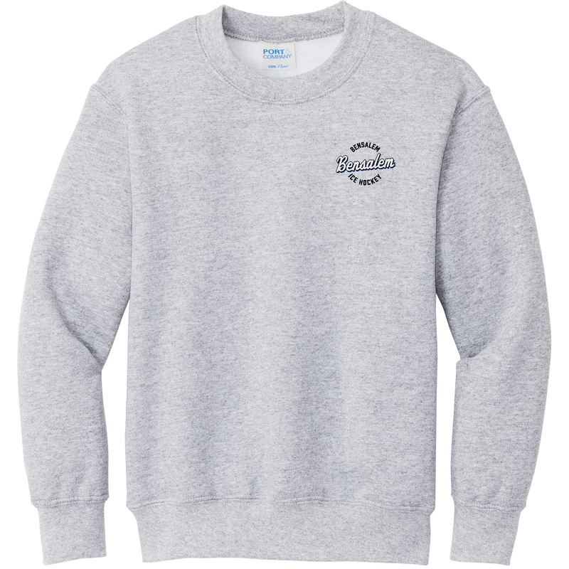 Bensalem Youth Core Fleece Crewneck Sweatshirt