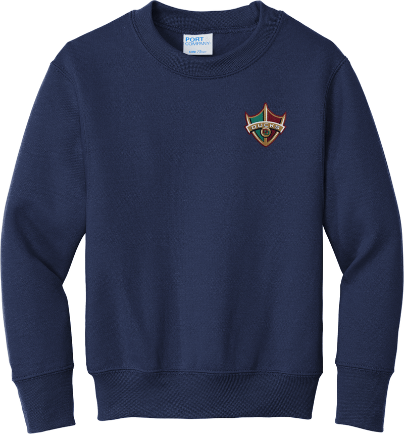 Delaware Ducks Youth Core Fleece Crewneck Sweatshirt