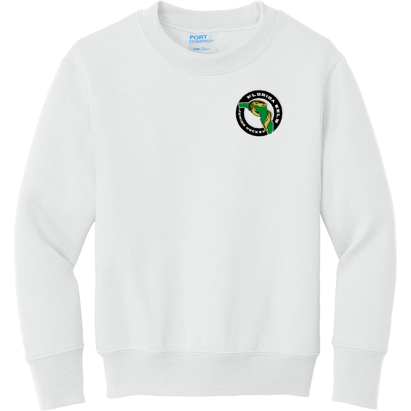 Florida Eels Youth Core Fleece Crewneck Sweatshirt