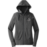 Grundy Senators New Era Ladies Tri-Blend Fleece Full-Zip Hoodie