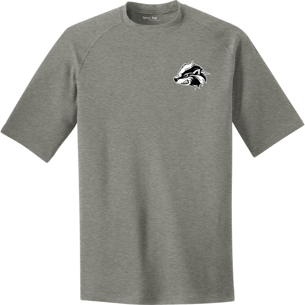 Allegheny Badgers PosiCharge Tri-Blend Wicking Raglan Tee