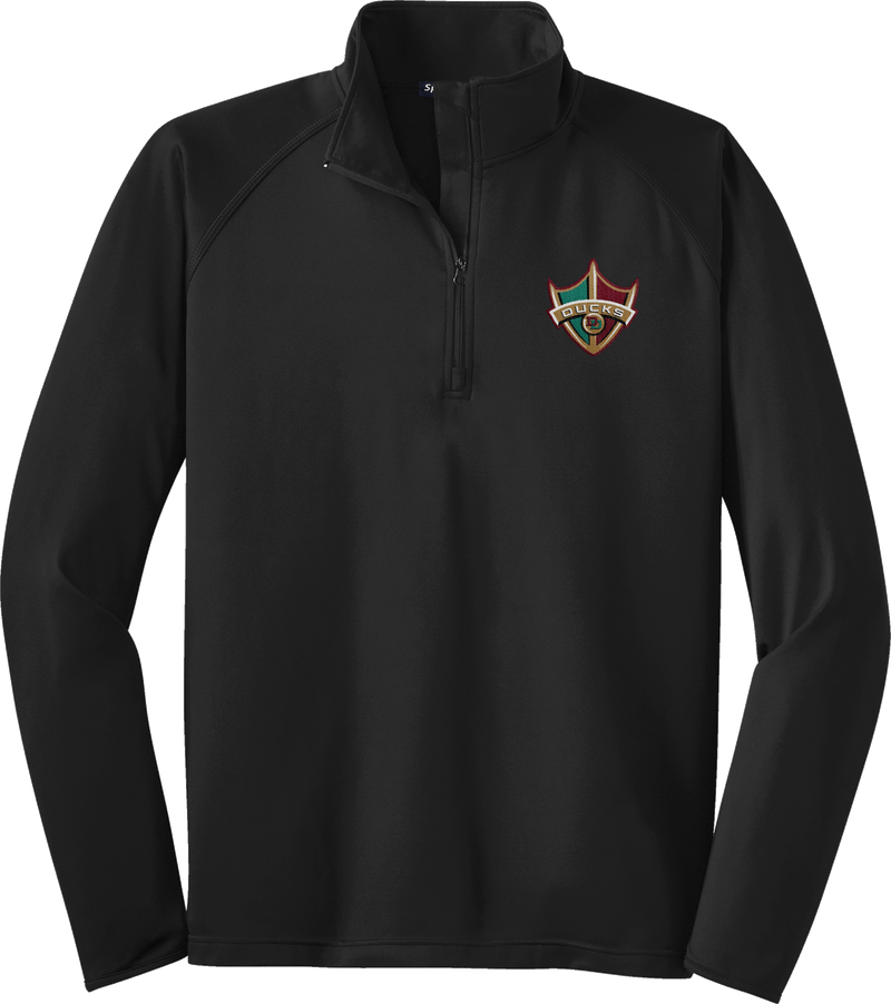 Delaware Ducks Sport-Wick Stretch 1/4-Zip Pullover