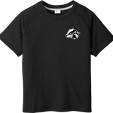 Allegheny Badgers Youth PosiCharge  Tri-Blend Wicking Raglan Tee